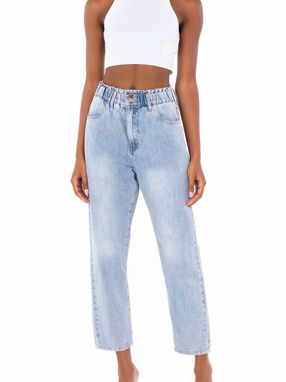 Show Me Your Mumu Light Wash Denim